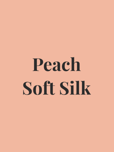 Peach soft silk saree with gold zari border